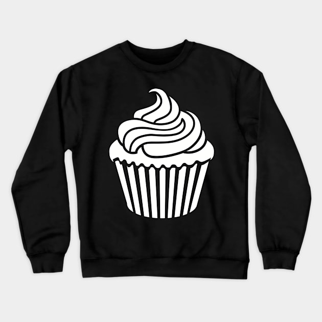 Cupcake Crewneck Sweatshirt by Designzz